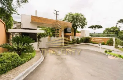 Terreno em condomínio fechado à venda na rua prodócimo lago, 1281, taboão, curitiba, 508 m2 por r$ 850.000