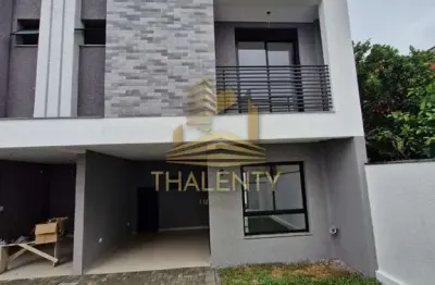 Casa em condomínio fechado com 3 quartos à venda na rua simão brante, 584, uberaba, curitiba, 145 m2 por r$ 699.000