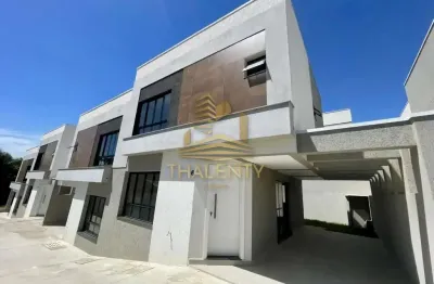 Casa em condomínio fechado com 3 quartos à venda na rua primeiro-ministro brochado da rocha, 282, pilarzinho, curitiba, 117 m2 por r$ 812.000