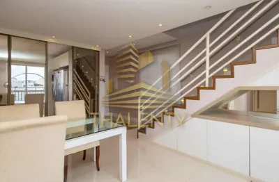 Cobertura com 3 quartos à venda na rua costa rica, 878, bacacheri, curitiba, 179 m2 por r$ 1.490.000