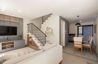 Casa em condomínio fechado com 3 quartos à venda na rua primeiro-ministro brochado da rocha, 262, pilarzinho, curitiba, 117 m2 por r$ 899.000
