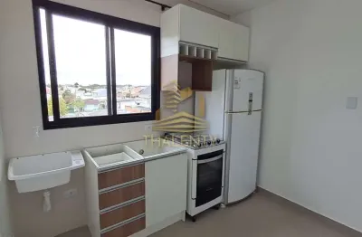 Apartamento com 1 quarto para alugar na rua terezina, 825, cajuru, curitiba, 19 m2 por r$ 1.500