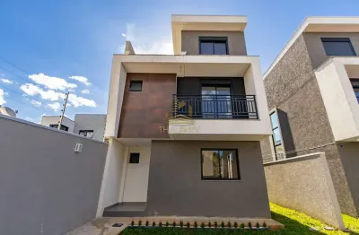 Casa em condomínio fechado com 4 quartos à venda na rua tucum, 36, uberaba, curitiba, 147 m2 por r$ 790.000