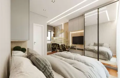 Kitnet / stúdio à venda na rua leão sallum, 584, boa vista, curitiba, 32 m2 por r$ 288.000