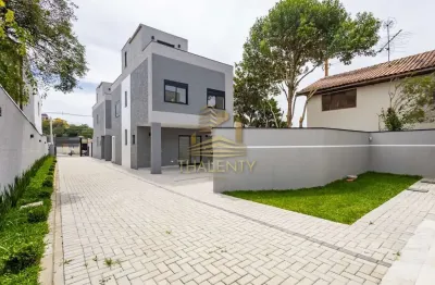 Casa em condomínio fechado com 3 quartos à venda na rua joaquim amaral, 1302, jardim das américas, curitiba, 125 m2 por r$ 799.000