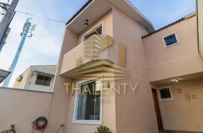 Casa com 3 quartos à venda na rua arthur manoel iwersen, 2375, alto boqueirão, curitiba, 77 m2 por r$ 430.000