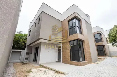 Casa em condomínio fechado com 3 quartos à venda na rua francisco prestes maia, 425, boa vista, curitiba, 195 m2 por r$ 1.280.000