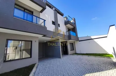 Casa em condomínio fechado com 3 quartos à venda na rua antônio jonque filho, 73, uberaba, curitiba, 114 m2 por r$ 799.000