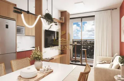 Apartamento com 2 quartos à venda na rua aluízio finzetto, 859, prado velho, curitiba, 46 m2 por r$ 379.027