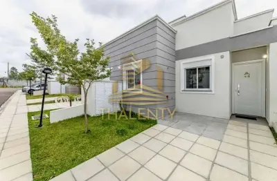 Casa em condomínio fechado com 3 quartos à venda na rua rogério pereira de camargo, 1265, ecoville, curitiba, 78 m2 por r$ 699.000