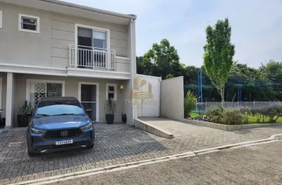 Casa em condomínio fechado com 3 quartos à venda na rua florindo gusso, 220, pilarzinho, curitiba, 120 m2 por r$ 840.000