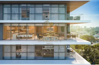 Apartamento com 3 quartos à venda na avenida munhoz da rocha, 1263, cabral, curitiba, 202 m2 por r$ 3.894.171