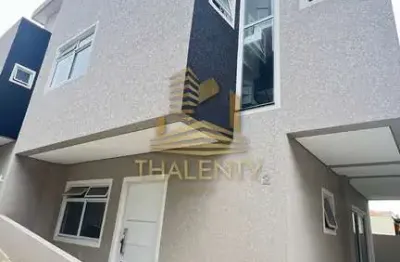 Casa em condomínio fechado com 3 quartos à venda na rua jorge de poli, 245, xaxim, curitiba, 120 m2 por r$ 660.000