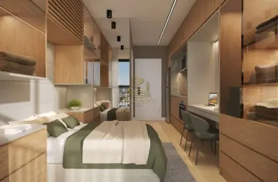 Apartamento com 2 quartos à venda na rua doutor faivre, 1088, centro, curitiba, 37 m2 por r$ 468.986