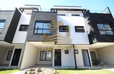 Casa em condomínio fechado com 3 quartos à venda na rua cuiabá, 1519, cajuru, curitiba, 136 m2 por r$ 866.000