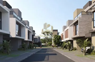 Casa em condomínio fechado com 3 quartos à venda na rua amadeu assad yassim, 273, bacacheri, curitiba, 216 m2 por r$ 1.612.708