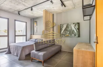 Kitnet / stúdio à venda na rua trajano reis, 600, são francisco, curitiba, 25 m2 por r$ 289.000