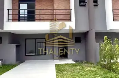 Casa em condomínio fechado com 3 quartos à venda na Rua Presidente Wilson, Uberaba, Curitiba, 112 m2 por R$ 699.000