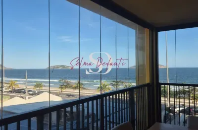 Apartamento à venda com 2 quartos, varanda gourmet, vista mar e 1 vaga na quadra da praia em piratininga