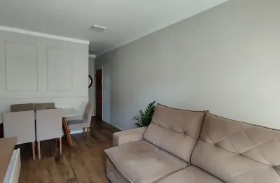 Oportunidade! apartamento 2 dorms. sendo 01 suíte, com 3 vagas de garagem, andar alto no jardim américa.