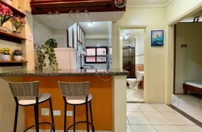 Apartamento com 1 dormitório à venda, 45 m² por r$ 400.000 - itaguá - ubatuba/sp