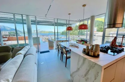 Cobertura com 3 quartos à venda na endereço não informado, saco da ribeira, ubatuba, 263 m2 por r$ 8.557.000