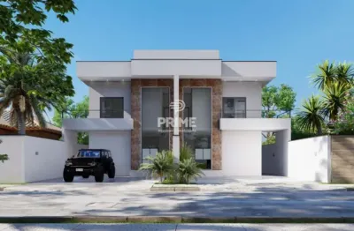 Sobrado á venda com 2 suítes - 84m², a venda por R$450.000,00 no bairro Balneário dos Golfinhos Caraguatatuba - SP