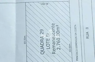 Terreno à venda, 2760 m² por r$ 1.380.000,00 - cidade jardim - itumbiara/go