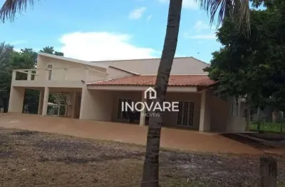 Rancho com 3 dormitórios à venda, 220 m² por r$ 550.000,00 - zona rural - itumbiara/go