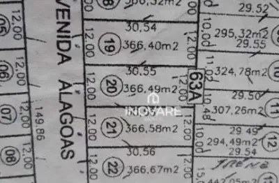 Terreno à venda, 396 m² por r$ 180.000,00 - setor nova aurora - itumbiara/go