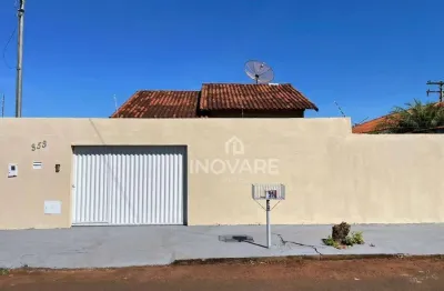 Casa com 2 dormitórios para alugar, 140 m² por r$ 1.500,00/mês - setor buritys - itumbiara/go