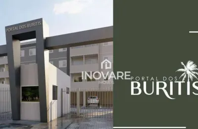 Apartamento com 2 dormitórios à venda, 41 m² por r$ 179.000,00 - setor buritys - itumbiara/go