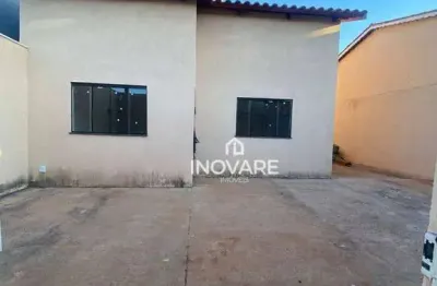 Casa com 2 dormitórios à venda, 80 m² por r$ 230.000,00 - setor dona marolina - itumbiara/go