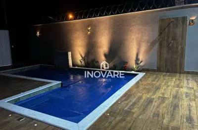 Casa com piscina com 3 dormitórios à venda, 200 m² por r$ 780.000 - ferreira da costa - itumbiara/go