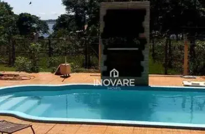 Rancho com 4 dormitórios à venda por r$ 750.000,00 - zona rural - itumbiara/go