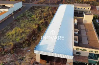 Galpão, 800 m² - venda por r$ 2.000.000,00 ou aluguel por r$ 15.000,00/mês - setor nova aurora - itumbiara/go