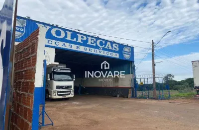 Galpão à venda, 640 m² por r$ 1.500.000,00 - setor santa rita - itumbiara/go