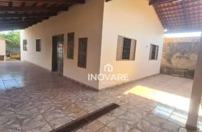 Casa com 3 dormitórios, 196 m² - venda por r$ 275.000,00 ou aluguel por r$ 1.600,00/mês - setor afonso pena - itumbiara/go