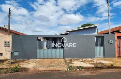 Casa com 2 dormitórios à venda, 69 m² por r$ 250.000,00 - cidade jardim - itumbiara/go