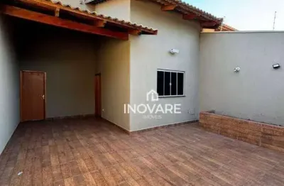 Casa com 3 dormitórios à venda, 90 m² por r$ 370.000,00 - jardim bandeirantes - itumbiara/go