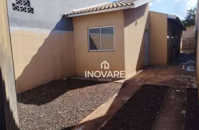 Casa com 2 dormitórios à venda por r$ 185.000,00 - jardim europa - itumbiara/go