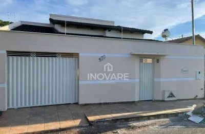 Casa com 3 dormitórios à venda, 159 m² por r$ 300.000,00 - setor primavera - araporã/mg