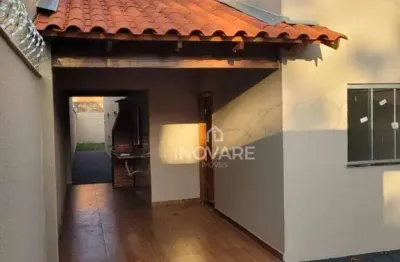 Casa com 2 dormitórios à venda, 93 m² por r$ 265.000,00 - setor buritys - itumbiara/go