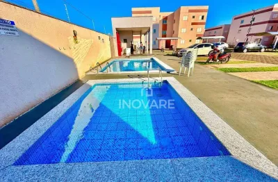 Apartamento com 2 dormitórios para alugar, 50 m² por r$ 1.000,00/mês - jardim europa - itumbiara/go