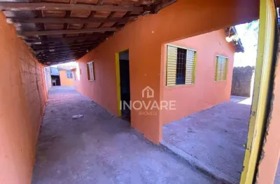 Casa com 3 dormitórios para alugar, 91 m² por r$ 800,00/mês - setor dona marolina - itumbiara/go