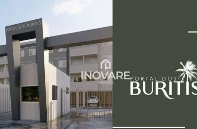 Apartamento com 2 dormitórios à venda, 70 m² por r$ 65.000,00 - setor buritys - itumbiara/go