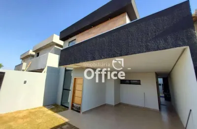 Casa com 3 quartos à venda, 150 m² por r$ 550.000 - residencial flor do cerrado - anápolis/go