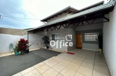 Casa com 3 dormitórios à venda, 130 m² por r$ 380.000,00 - jardim das oliveiras - anápolis/go