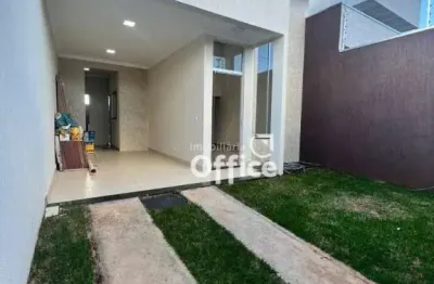 Casa com 3 quartos à venda, 96 m² por r$ 380.000 - residencial paris - anápolis/go