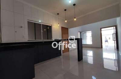 Casa com 3 dormitórios à venda, 103 m² por r$ 310.000,00 - paraíso - anápolis/go